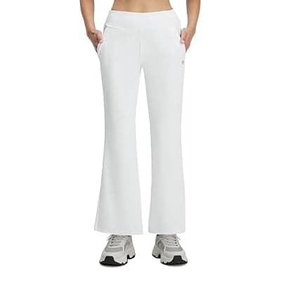 [M MAELREG] M MAELREG Womens Golf Pants with Pockets Flare High Waist Stretch Tall Bootcut Wide Leg Work Women Dress Pants