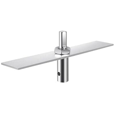 [SFNSM] SFNSM Ice Fishing Auger Drill Attachment with 8.2in Metal Plate, Ice Fishing Gear Accessories, Soil Drilling and Digging Project, Fits 1/2" Drill Adapter Chuck, 1/4" Hole, Ideal Fishing Gifts for Men