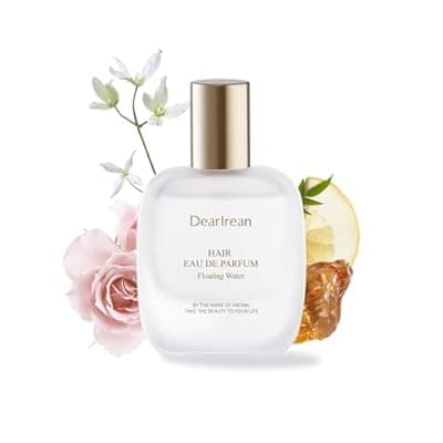 [Dear Irean] Dear Irean Hair Perfume for Women, Soft Floral Hair Mist, Alcohol-Free Hair Fragrance Spray for Women, Lightweight Leave-In Hair Spray for Dry & Frizzy Hair, Ultra Fine Mist, Non-Sticky Feel, 0.85 Oz