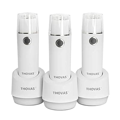 [THOVAS] THOVAS Emergency LED Flashlight, Power Failure Light, Plug-in Flashlight for Home, Rechargeable Power Failure Flashlights, Handheld Lights Perfect for Hurricane, Survival Kits Emergencies 3 Pack