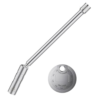 [DSBYKJ] DSBYKJ This Set Includes A 14mm Cr-V Universal Spark Plug Socket and A High-Precision Spark Plug Gap Gauge, Specially Designed for Efficient Maintenance