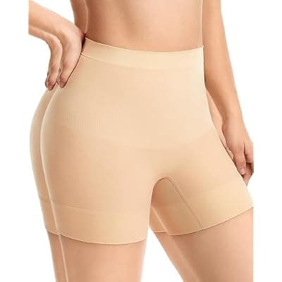 [ForeverShaper] ForeverShaper Shapewear Tummy Control Seamless Slip Shorts for Under Dress Breathable Anti Chafing Shaper Shorts for Women