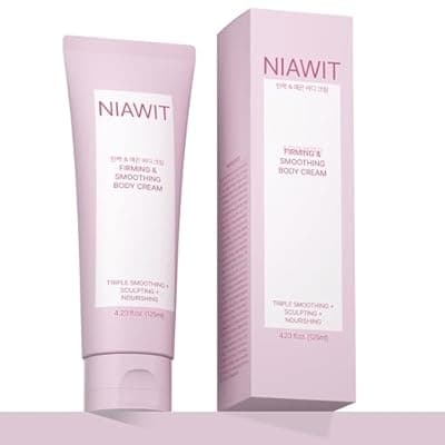 [NIAWIT] NIAWIT Firming Smoothing Body Cream – Targeted Anti-Cellulite & Skin Sagging Care, Advanced Tightening Cream for Thighs, Stomach & Butt | Visible Lifting, Sculpting & Anti-Aging Moisturizer