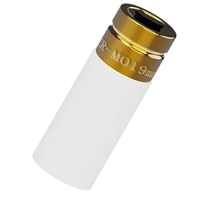 [DSBYKJ] DSBYKJ 1/2 19mm Yellow Base White Plastic Socket Impact Protector