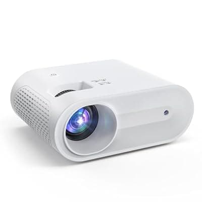 [YOWHICK] Mini Projector, YOWHICK 2026 Upgraded Full HD 1080P Support Video Projector, Portable Movie Projector for Home Theater, Compatible with iOS/Android/Windows/TV Stick/Box/USB/HDMI, Valentines Day Gifts