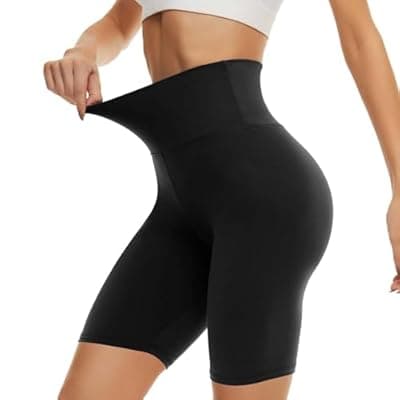 [CAMPSNAIL] CAMPSNAIL Workout Biker Shorts Women - 3"/5"/8" High Waisted Tummy Control Spandex Booty Volleyball Shorts for Yoga Dance
