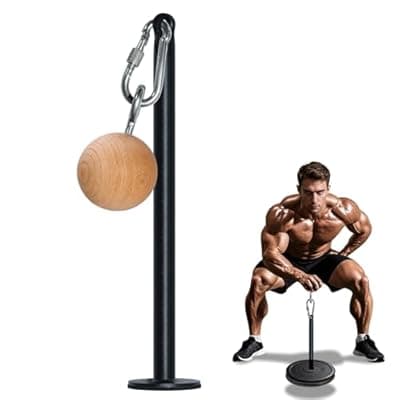 [Brobantle] Beech Wood Pinch Block Grip Set with Loading Pin, Grip Strength Training Workout, Rock Climbing Power Finger Forearm Hand Exerciser Strength Training Strengthener Equipment For Home Gym