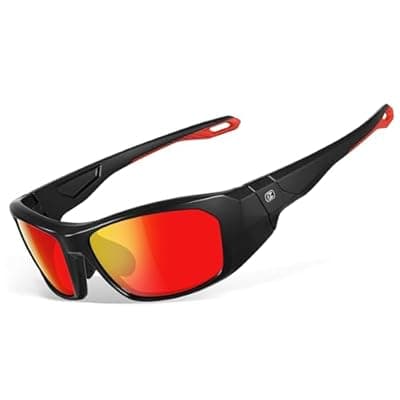 [suoso] suoso Sports Polarized Sunglasses for Men & Women – UV400 Protection Wrap Around Sun glasses for Fishing, Driving & Cycling