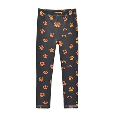 [IRYULJX] IRYULJX Fashion Girls Casual Leggings for Kids Toddler Printed Long Pant Bottoms Stretch and Soft