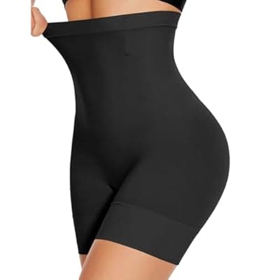 YADIFEN Tummy Control Shapewear Shorts Women Thigh Slimmer High Waisted Shapewear Women Girdles Shorts Shapewear Under Dress