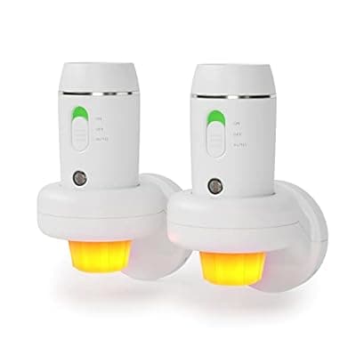 [THOVAS] THOVAS Emergency FlashLight - 3-in-1 LED Power Failure Light, Rechargeable Flashlight, Plug-in Night Light, Multi-Function Flashlights - 2 Pack