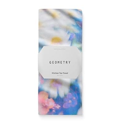 [GEOMETRY] GEOMETRY Spring Kitchen Towels - Quick Dry Microfiber Cloth Spring & Summer Dish Towels for Kitchen Drying - Premium Quick Dry Towel - Soft Flora 18" x 30" (1 Pack)