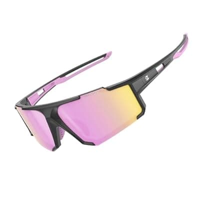 [suoso] suoso Polarized Sports Sunglasses Men: UV400 Running Sunglasses for Women, Lightweight Fishing Baseball Cycling Glasses TR90