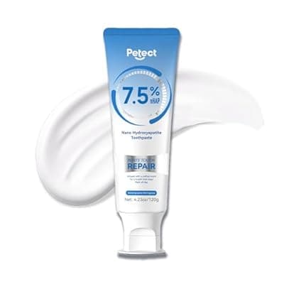 PETECT Hydroxyapatite Toothpaste, ICY Melon Mint, Enamel Protection Formula, Tooth Strengthening, Fresh Breath, Daily Use for Oral Health 4.23 OZ