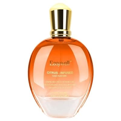 [EASYWELL] EASYWELL Hair Perfume for Women, Christmas Gift Birthday Gifts for Mom and girls, Leave In Conditioner Spray with Vitamin B5, Hair Care Fragrance, Hair Oil Mist, Citrus, 2.5 fl oz