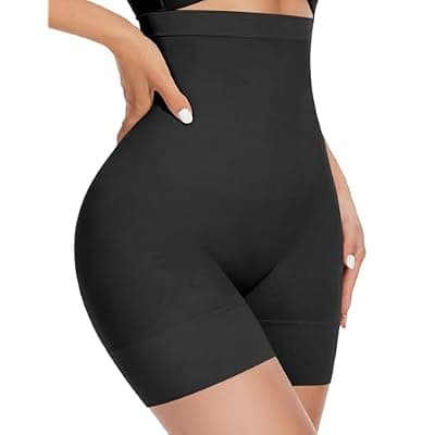 [YADIFEN] YADIFEN Tummy Control Shapewear Shorts Women Thigh Slimmer High Waisted Shapewear Women Girdles Shorts Shapewear Under Dress
