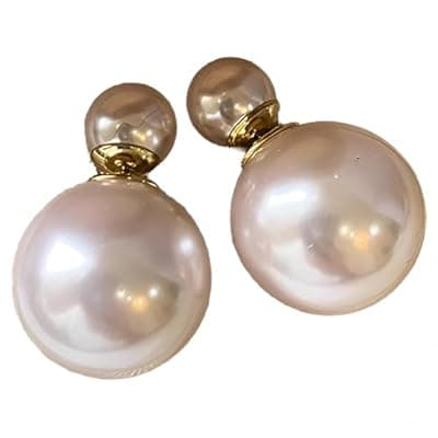 [LucaSng] Hoop Earring Sterling Silver 40mm Plated Gold/Silver Trendy Earrings for Women 2024 Lightweight Hypoallergenic Earrings