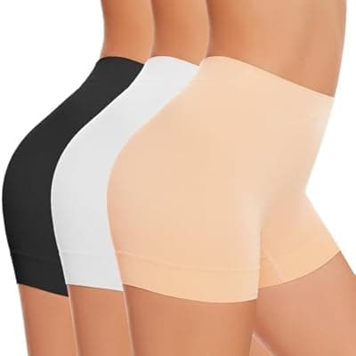 [UUMIAER] UUMIAER Slip Shorts for Women Under Dresses, Anti Chafing Boyshorts Panties Shapewear Yoga Biker Shorts