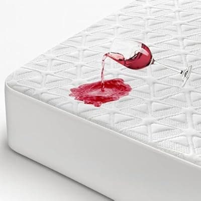 [AVIKEN] AVIKEN Waterproof Mattress Protector King Size, Soft Breathable Mattress Pad with Deep Pocket 8"-21", Noiseless 3D Air Fabric Cooling Mattress Cover for Bed, Machine Washable, White