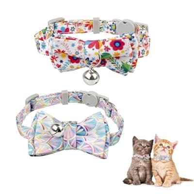 Sychien Cat Cone Collar Soft, Adjustable Protective Cats Neck Recovery Cones After Surgery