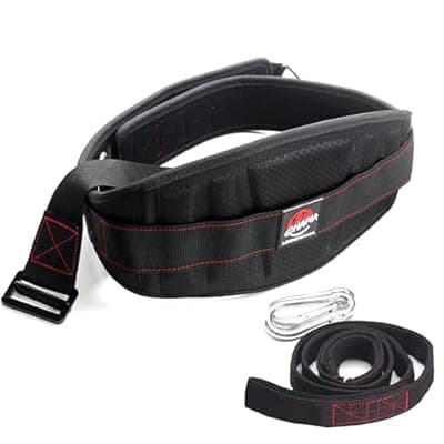 [LSGCHAMA] LSGCHAMA Heavy-Duty Belt for Belt Squats, Weight Training Rack Attachment, Squat Machine Accessory, Strength Training Equipment
