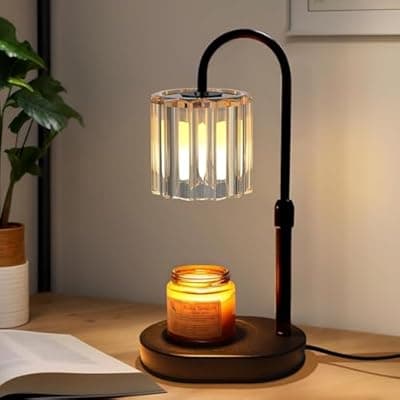 [Lukasa] Lukasa Candle Warmer Lamp, with Timer Dimmer Adjustable Height, Home Decor, Room Decor, Wax Melt Warmer for Candles, Gifts for Mom, Mother's Day Gifts, Birthday Gifts for Women