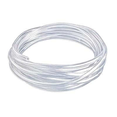 [LYCLEAN] 49Ft Long Aquarium Tubing Clear & Flexible, Standard 3/16" Airline Tubing, Flexible Kink-Resistant PVC Air Hose for Fish Tank Air Pump, Hydroponics, Pond Safe for Freshwater and Saltwater Fish Tanks