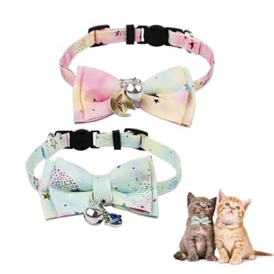 Sychien Cat Cone Collar Soft, Adjustable Protective Cats Neck Recovery Cones After Surgery