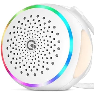[FIRPOW] White Noise Sound Machine with 27 Soothing Sounds,Sleep Sound Timer and Memory Function - Portable Sound Machine for Baby and Adult at Home,Office,Travel and More