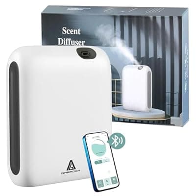 [GABROGA] Smart Scent Air Machine for Home, 1500 Sq.Ft Coverage Hotel Collection Diffuser with Cold-air Diffusion Tech，Bluetooth Waterless Diffusers with APP Control for for Home Office Spa Large Room