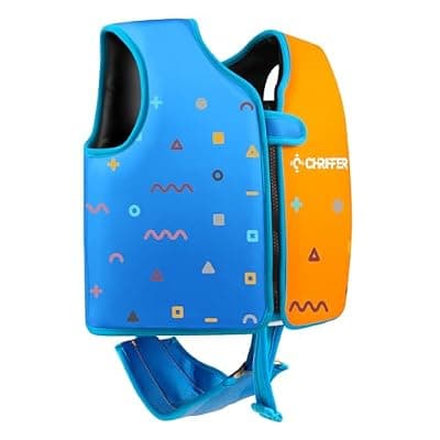 [Chriffer] Chriffer Toddler Swim Vest Pool Floaties Jacket for 2-6 Years Old Boys and Girls, Kids Swimming Vests for 33-41lbs/41-66lbs Babies on Beach, Boating
