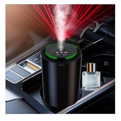 [Zeloman] Smart Car Air Freshener (Stars and Seas) | 50ML Natural Fragrance Scent Button Control Starry Sky Projection Auto On/Off