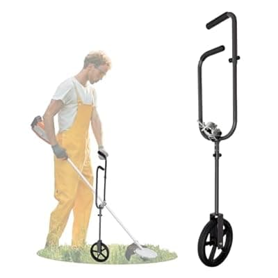 [Startingtool] STARTINGTOOL Weed Eater Handle, 2IN1 Arm Back Saver String Trimmer Weeding Handle Extension with Wheels, Universal Weedeater Grip Tool for Lawn Care, Edge Weeder Trimming Attachments