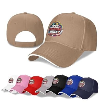 [Custom] Bulk Custom Baseball Caps Customize with Text, Name, Logo, Picture Unisex Custom Hats