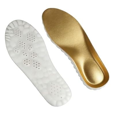 [CCOBCHY] 4D Cloud Steppers Insoles for Men and Women - Shock Absorption Inserts, Soft Anti-Fatigue, Relieve Foot Pain, Memory Foam Insoles for Shoes, Boots & Sneakers