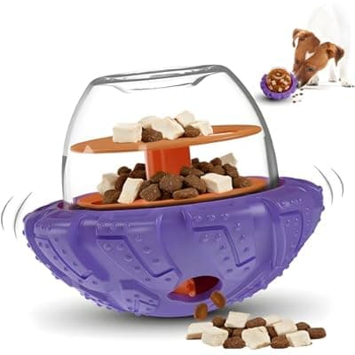 [BoYoYo] BoYoYo Interactive Dog Puzzle Toy for Smart, Dog Enrichment Toys to Keep Them Busy, Cognitive Dogs Toy to Stimulate Their Brain, Dog's Treat Dispensing Toys with Slow Feeder, Easy to Clean