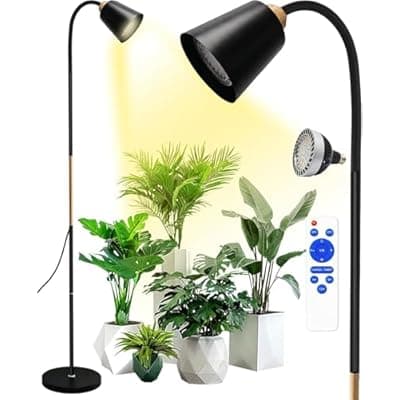 [Arikashin] Arikashin Standing Plant Grow Light, LED Growing Light Full Spectrum for Indoor Plants，4/8/12H Timer, Flow Grow Light for Tall Large Indoor Plants