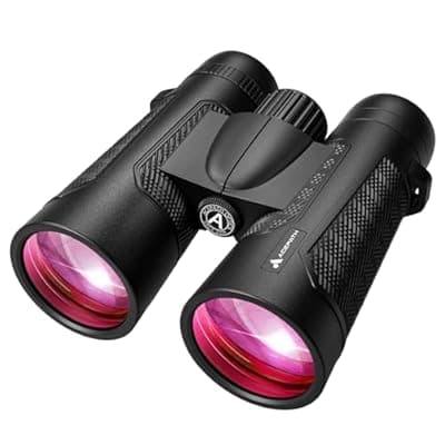 [AcePath] AcePath 15x56 Binoculars for Adults High Powered - Large View Binoculars with Clear Low Light Vision - Waterproof Compact Binocular for Hunting Camping Cruise Travel Bird Watching
