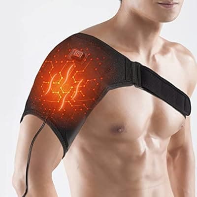 [Rhmip] Shoulder-Heating-Pad Shoulder for 3 Heat Levels Heating Pad for Shoulder Pain