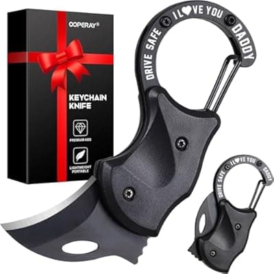 [OOPERAY] OOPERAY Gifts for Dad Fathers Day, Fathers Day Dad Gifts, EDC Box Cutter for Camping Hiking Fishing, Birthday Gift Ideas for Daddy, EDC Tool Gift from Daughter Son