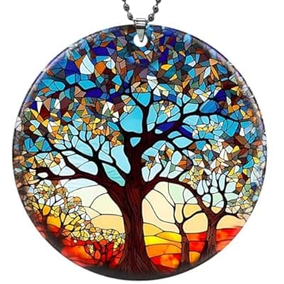 [BAOXUE] Tree of Life Christmas Ornament 2025, Tree of Life Ornaments for Christmas Tree, Unique Special Pretty Ornament, Fancy Beautiful Ornaments, Ornament Exchange Ideas