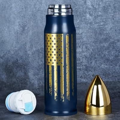 [Funslive] Funslive Gift for Men Husband Him- 17 oz Blue Tumbler Presents - Stocking Stuffers for Adults Mens Gifts Ideas - Gifts for Men Who Have Everything - Easter Stocking Stuffers Mens Husband Gift 2026