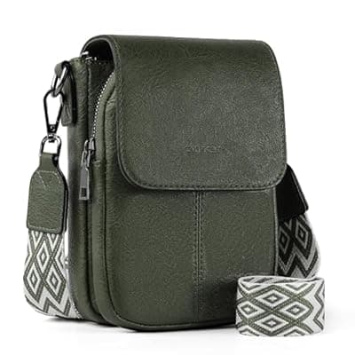 [TANTOMI] TANTOMI Small Crossbody Bags for Women, Small Purses with Card Slots Phone Purse Wide Adjustable Strap