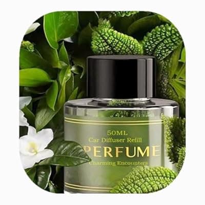 [ZYCZFC] Smart Car Air Fresheners Refill 50ML Made with Natural Plant Extracts Compatible with Various Car Diffuser Refill Universal Perfume Available for 3-5 Months (Charming Encounters)